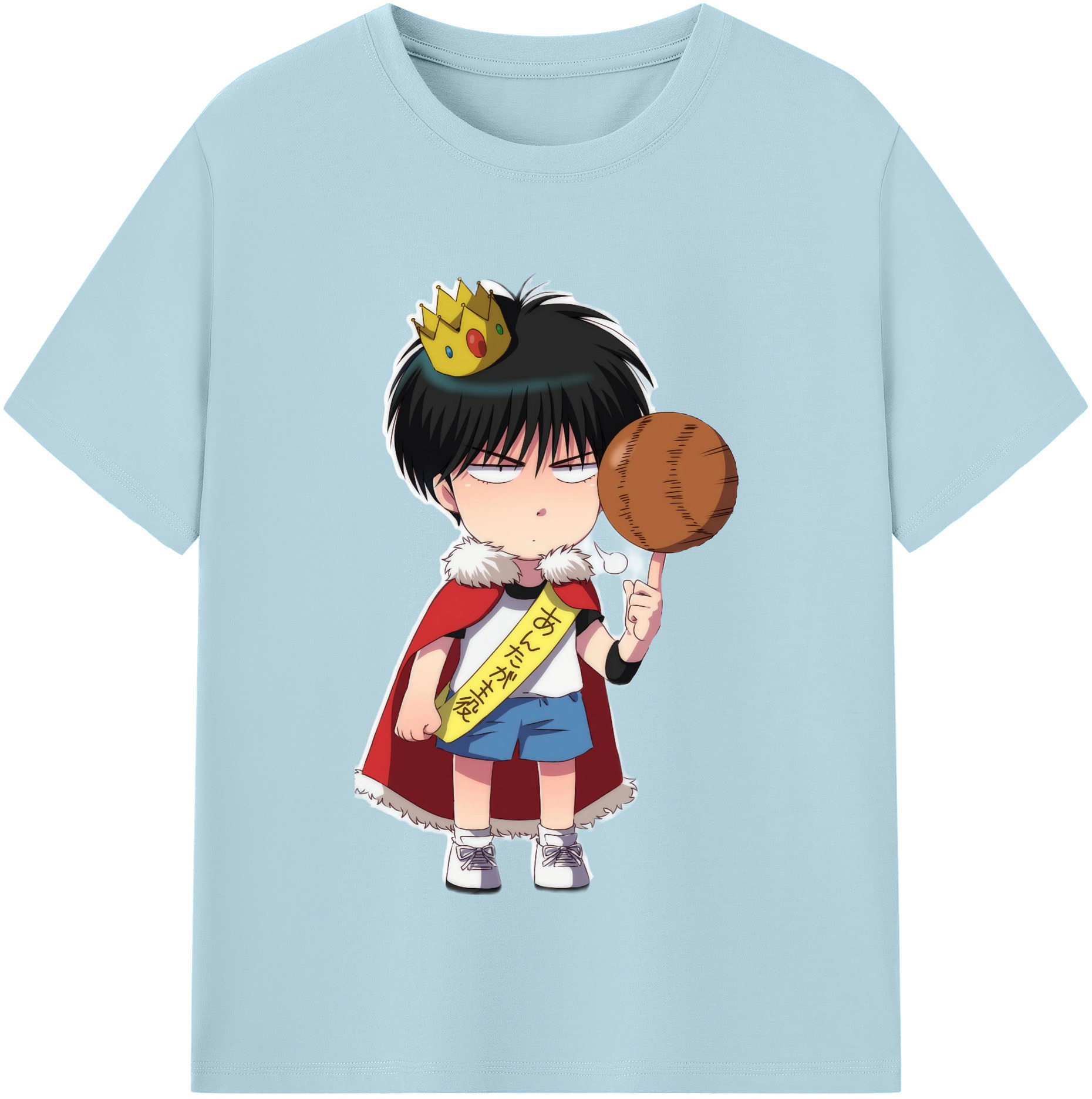 SLAM DUNK／スラムダンク 綿100％半袖Tシャツ（フロントプリント）